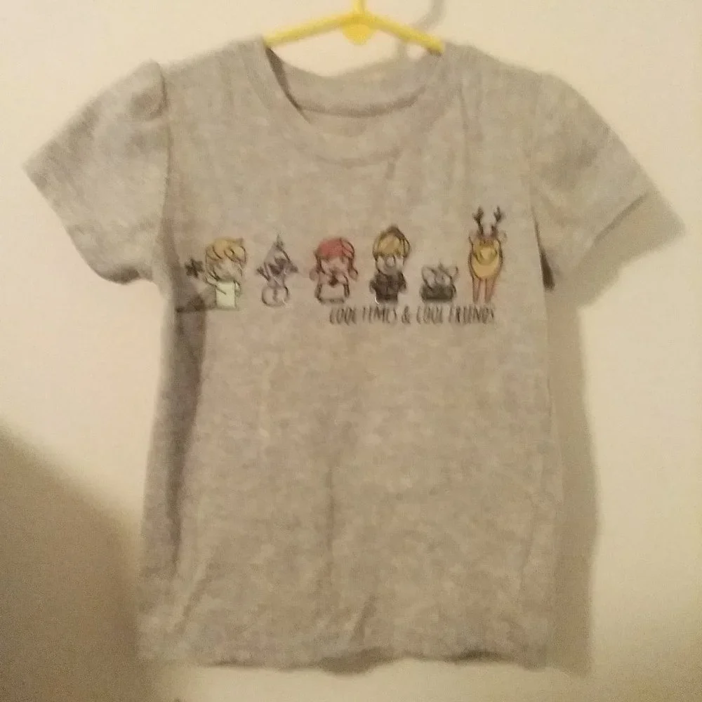 Frozen grey kids tee SZ 4T